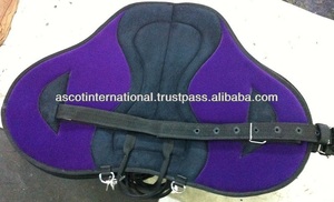 Vente en gros Couverture de selle d'équitation Bareback personnalisée en laine toutes couleurs - Product Image 3