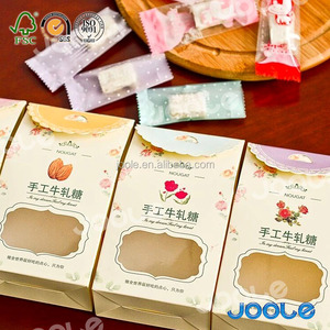 Sacs en papier d'emballage avec fenêtre transparente, pour bonbons, cookies, popcorn, pâtisserie - Product Image 1
