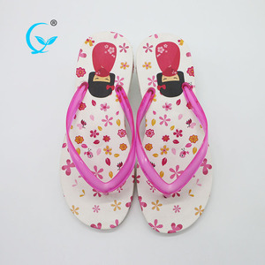 Fábricas en China la nueva señora en relieve logotipo barato mujeres <span class=keywords><strong>anime</strong></span> chanclas zapatillas Sandalias - Product Image 5