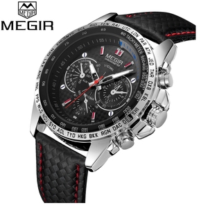 En gros <span class=keywords><strong>pas</strong></span> <span class=keywords><strong>cher</strong></span> megir <span class=keywords><strong>montre</strong></span> 1010 modèle hommes cadeau ensemble <span class=keywords><strong>montre</strong></span> - Product Image 3