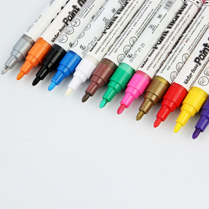 <span class=keywords><strong>Marcadores</strong></span> de Pintura Acrílica de 12 Colores de la <span class=keywords><strong>Marca</strong></span> ZEALOT - Product Image 1