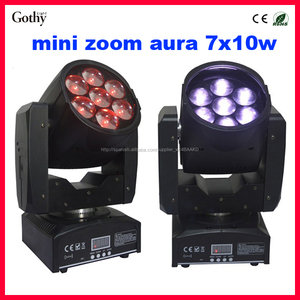 Mini Estadio <span class=keywords><strong>de</strong></span> Luz 7X10 w Zoom Lavado Haz <span class=keywords><strong>Cabeza</strong></span> Móvil <span class=keywords><strong>Venta</strong></span> - Product Image 1
