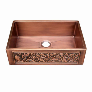 Design <span class=keywords><strong>unico</strong></span> del lavello da <span class=keywords><strong>cucina</strong></span> in rame sottomontaggio a ciotola singola - Product Image 3
