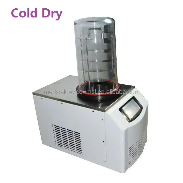 Secagem por congelamento a vácuo/secagem de congelamento a vácuo, lyophiliza e secador de congelar de laboratório de subolmação