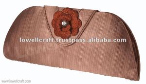 Satin Pillow Shape <b>Clutch</b> Purses for Women <b>Wedding</b> Handmade Evening Handbags Party Bridal - Product Image 2