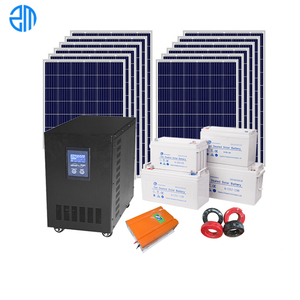 Tấm pin mặt trời Silicon đơn tinh thể 3kw-5kw với hệ thống năng lượng bảo hành cho điện gia dụng tái chế - Product Image 1