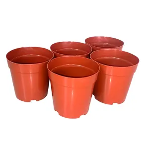 Hydroponique en plastique de jardin de pot rond en plastique pot en plastique pot à bonsaï