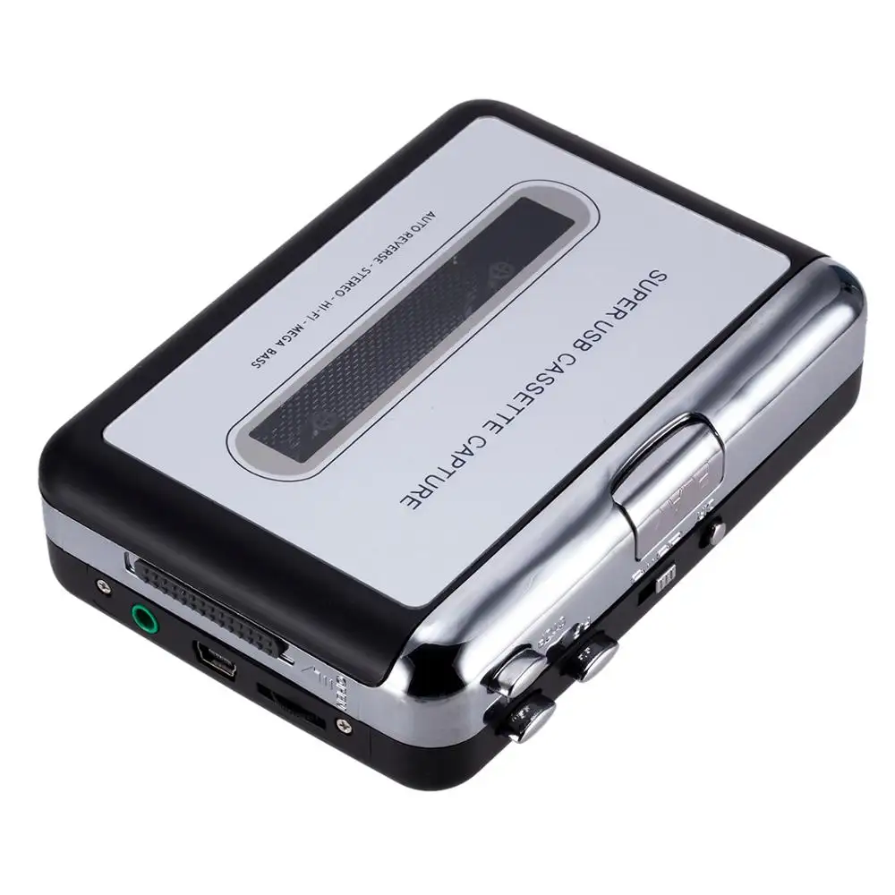 Cassette USB Portable, lecteur Radio, enregistreur Cassette vers PC, Super Portable, convertisseur MP3