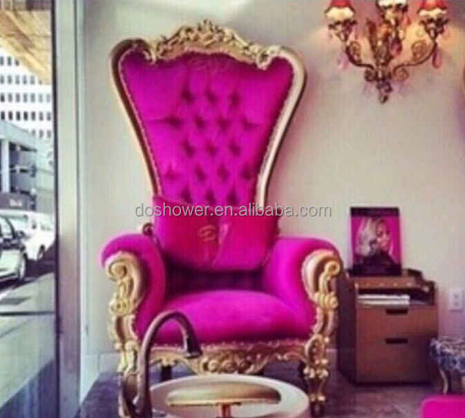 High end salon shop promotion activity high quality pink queen  