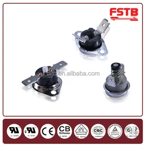 FSTB Ksd301 125v ~ 16a 250v ~ 10a 250v ~ 16a manuel sıfırlama termometre Bimetal sabit disk termostat sıcaklık anahtarı