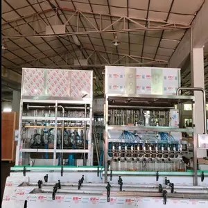 Brake Fluid Filling Packaging Machinery Production Line Automatic Vegetable Oil Packing Machine