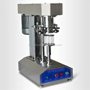 High efficiency semi automatic tabletop tin can seamer