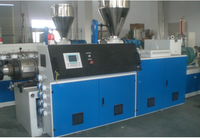 Extrudeuse de plastique, ligne de production de tuyaux en pvc, longueur de 20 à 75, 63 — 160