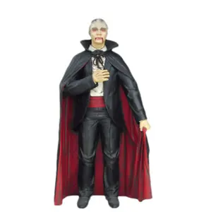 Figurita de resina personalizada para decoración del hogar, Popular figurita de resina hecha a mano, artesanía de Dracula a la venta