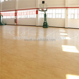 Carrelage de basket-ball standard <span class=keywords><strong>NBA</strong></span>, tapis silencieux de qualité supérieure, 2016, Offre Spéciale - Product Image 3