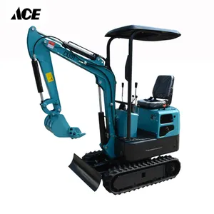 Construction equipment 0.025m3 Bucket capacity 1000kg mini excavator crane machinery factory