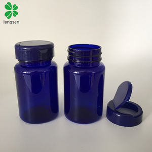 Bán Hot PET 100Ml 100cc 100 Gram Capsule Bao Bì Chai Với Flip Top Cao Có Nắp Đậy, Viên Thuốc Thuốc Container - Product Image 4