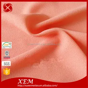 China Wholesale 44*32 70GSM cor vermelho liso tingido tecido chiffon de seda
