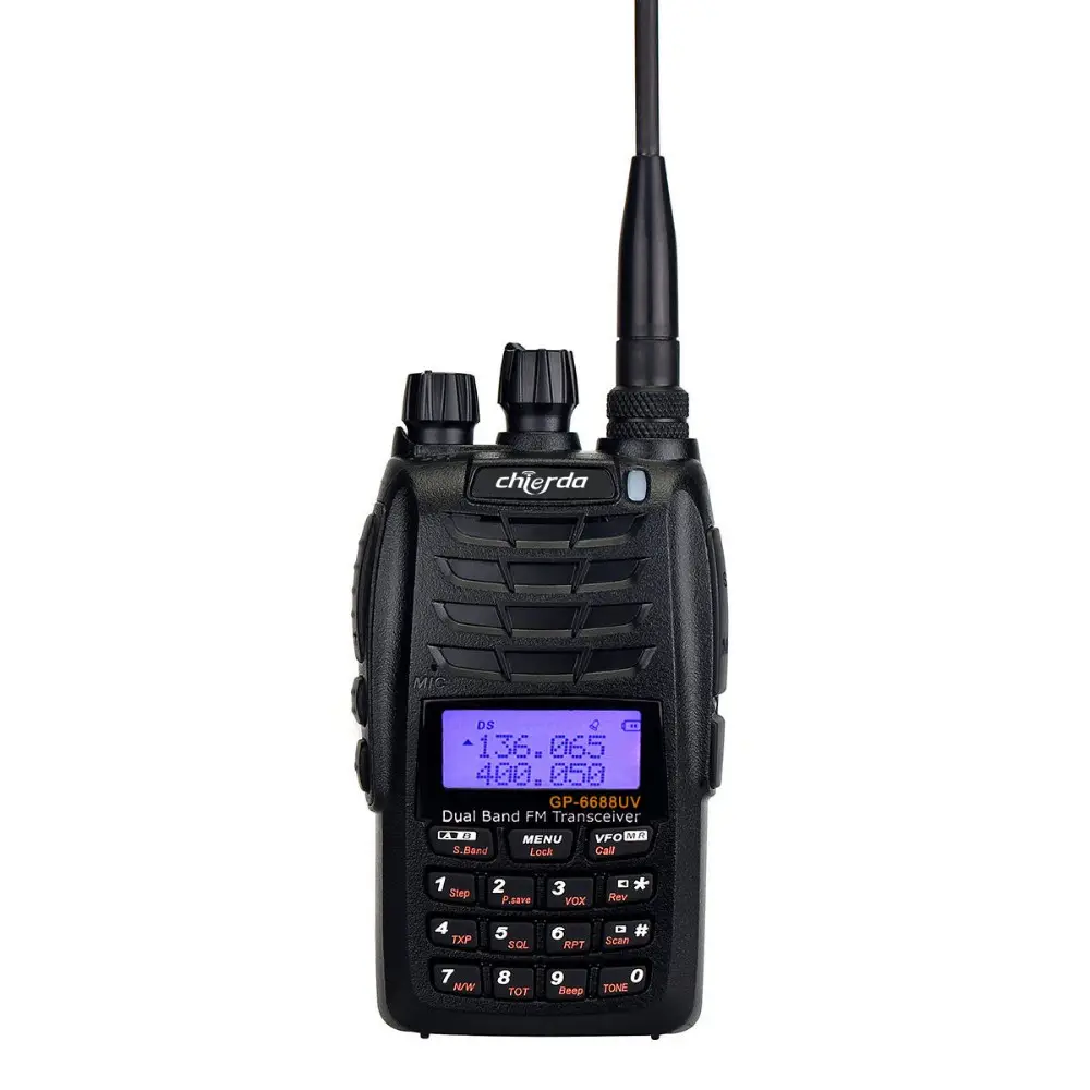 400-480 MHz Langstrecken-Walkie-Talkie 5 km mit doppeltem PTT-Dualband-Radio