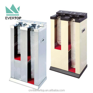 U-08 e 08B Automatico Dual Slot Per Ombrello Bagnato Macchina di Confezionamento, In Acciaio con verniciatura a polvere Ombrello Bagnato Involucro di imballaggio macchina - Product Image 1