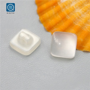 Quần Áo Trẻ Em Thời Trang Hình Vuông 4 Lỗ 20L Áo Sơ Mi Trẻ Em Nút Áo May Bằng Nhựa Resin Hình Nấm - Product Image 4