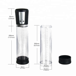男性用電動ペニスポンプ用自動ペニス拡大バイブレーター - Product Image 5