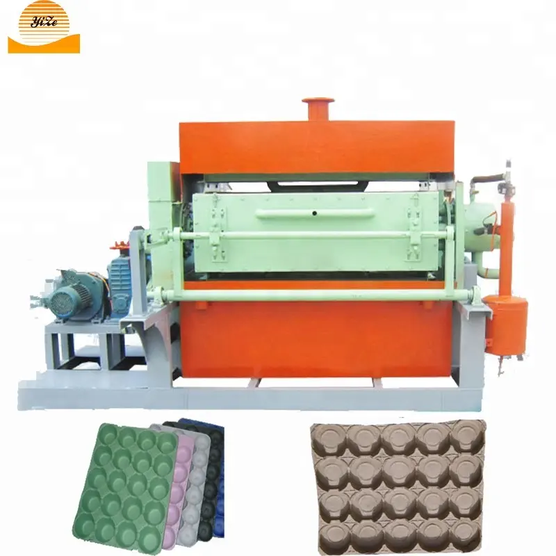 Machine à fabriquer entièrement automatique, 10 pièces, pour la fabrication de papier et de carton d'œufs
