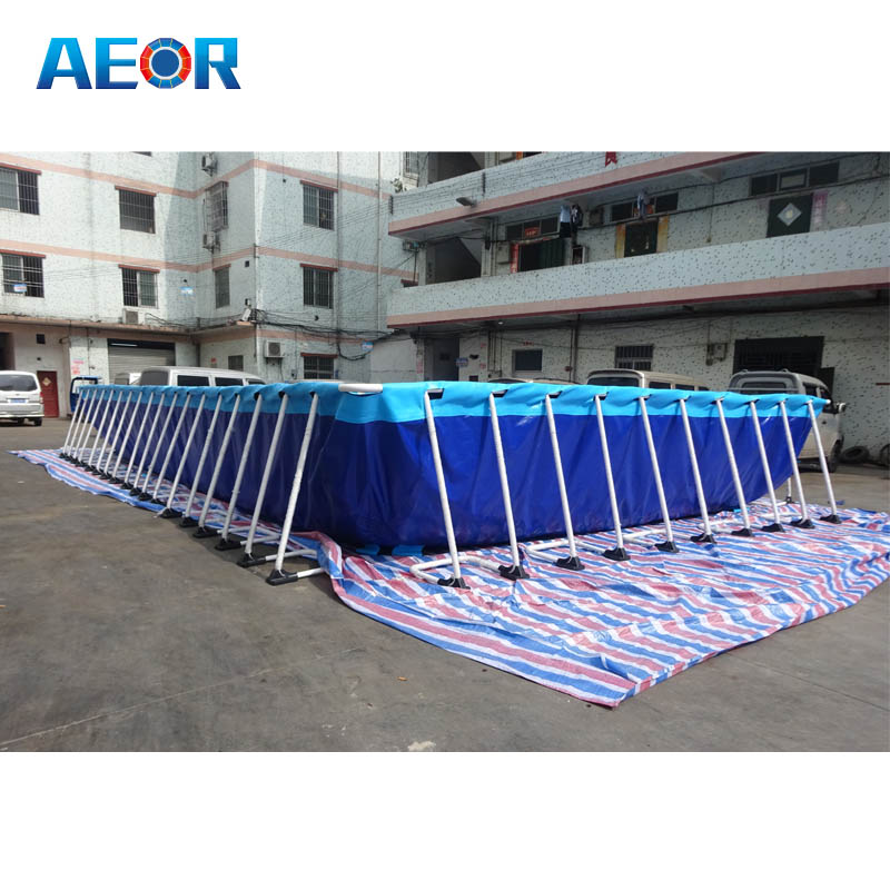 Портативный Прямоугольный надземный бассейн/наземный бассейн/бассейн для семьи