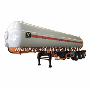 त्रि-एक्सल 52000l Lpg टैंक सेमी ट्रेलर एलपीजी ट्रक ट्रेलर 25 टन प्रोपेन एलपीजी ट्रांसपोर्ट टैंकर ट्रेलर कीमत - Product Image 5
