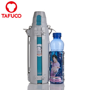 Termo acero inoxidable 1000ml deportes 18 8 aislados al vacío matraz - Product Image 2