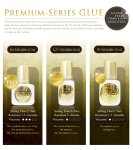 Pegamento para pestañas sin látex de larga duración de secado rápido de etiqueta privada Hecho en Japón Forma de gel Entrega en 6-8 semanas - Product Image 1