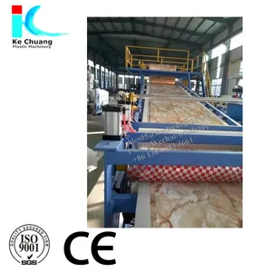 PLASTIC PVC MARBAL PLATE/BOARD PRODUCTION MACHINE /EXTRUSION MACHINE .PLASTIC MACHINE