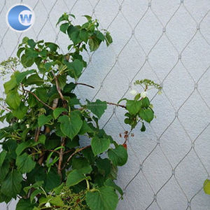 Profesional x-tienden malla de cable de acero inoxidable de <span class=keywords><strong>la</strong></span> pared verde de <span class=keywords><strong>la</strong></span> <span class=keywords><strong>serie</strong></span> - Product Image 4