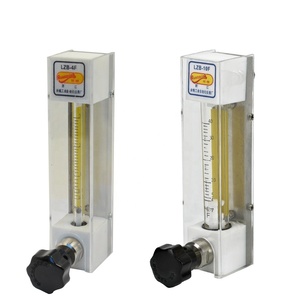 Asam PTFE kaca rotameter flow meter - Product Image 1
