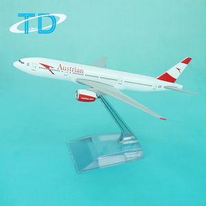 โลโก้ที่กำหนดเองออสเตรีย <span class=keywords><strong>B777</strong></span> 1/<span class=keywords><strong>400</strong></span>เครื่องบินโลหะรุ่นผลิตภัณฑ์ - Product Image 1