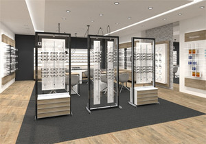 Free Standing Glass <strong>Display</strong> <strong>Cabinet</strong> LED Acrylic <strong>Wall</strong> <strong>Mount</strong> <strong>Display</strong> <strong>Cabinets</strong> for Sunglasses - Product Image 3