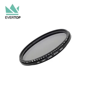 Nd2-400 Neutral Density Fader Variable Nd Filter Adjustable 49/52/55/58/62/67/72/77/82mm For For Pentex Camera