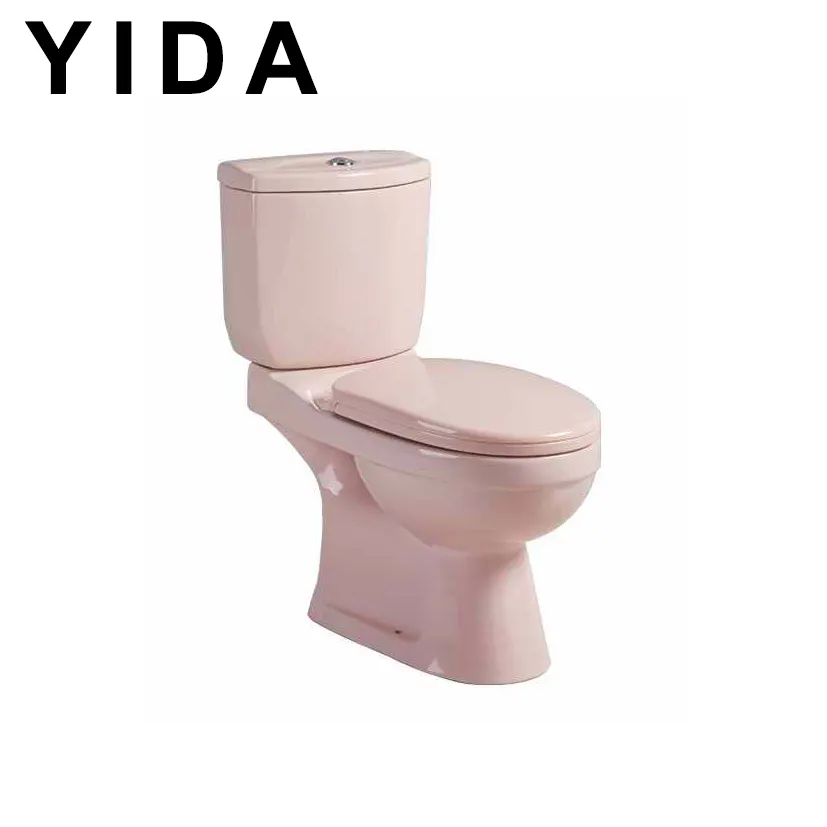 아프리카 Parma 브랜드 가까운 커플 세라믹 wc 핑크 컬러 화장실