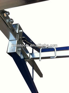2 Cavalletti Telescopici Regolabili 80-130cm in Acciaio Pieghevole per Carpentieri e Fai-da-Te, Capacità 400kg - Product Image 5