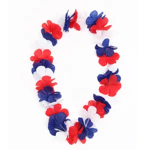 Hawaiian Leis - Bulk Hawaiian Party Decorations for Luau Party, Tropical Flower Necklaces