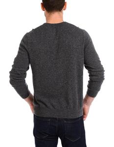 Maglione Pullover da <span class=keywords><strong>Uomo</strong></span> in Cashmere 100% con <span class=keywords><strong>Scollo</strong></span> a <span class=keywords><strong>V</strong></span>, Tinta Unita, Super Morbido - Product Image 2