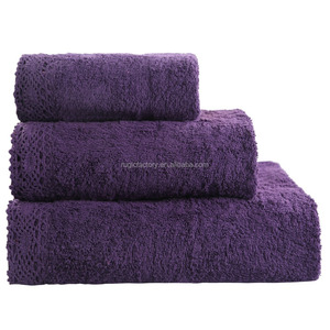 Set Bordo In <span class=keywords><strong>Pizzo</strong></span> Ricamo 100% Cotone Panno di Fronte Bagno Spugna Tovagliolo - Product Image 3