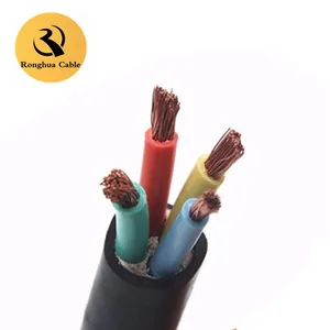电力电缆 4x25mm2 橡胶电缆