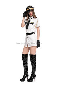 ชุดตำรวจเซ็กซี่สำหรับเด็กผู้หญิง,ชุดคอสเพลย์ทหารเรือรูปถ่ายของจีน Xxx ชุดนักบินฮาโลวีนชุดคาร์นิวัลไนท์คลับ - Product Image 4
