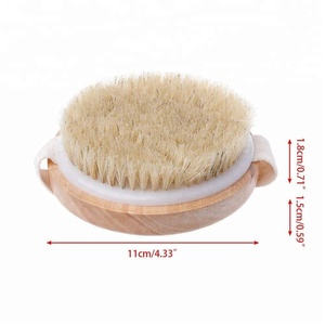 Penjualan laris 100% sikat mandi Sisal Jepang alami spons pembersih pengelupasan & penggosok - Product Image 2