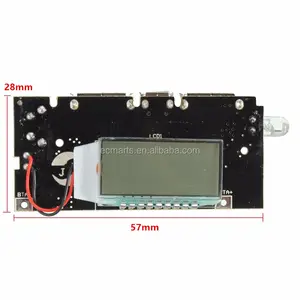 แบบdual USB 5โวลต์1A 2.1Aมือถือธนาคารพลังงาน18650เครื่องชาร์จแบตเตอรี่PCBโมดูลพลังงานอุปกรณ์เสริมสำหรับโทรศัพท์DIY LEDจอแอลซีดีโมดูลคณะกรรมการ