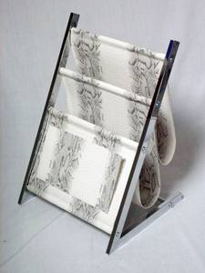 Corbeille à journaux en faux cuir avec poignée en PU - Product Image 6