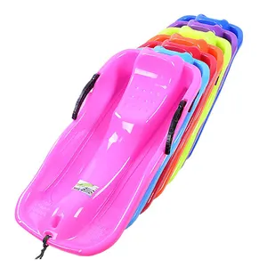 Portable and Fancy Plastic Snow Sled for Grass and Sand