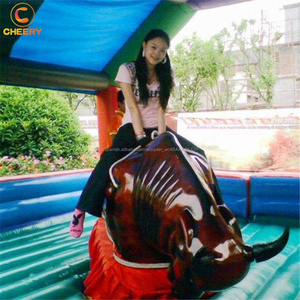 Inflables interactivos juego <span class=keywords><strong>de</strong></span> deporte desafío toro mecánico máquina inflable Toro <span class=keywords><strong>de</strong></span> rodeo - Product Image 4