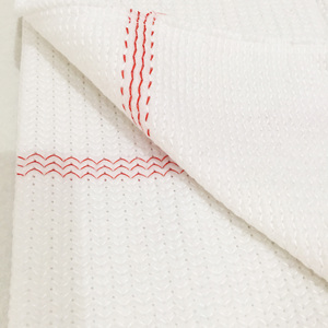 Panno per Pulizia Pavimenti Ecologico Riciclato Bianco in Cotone 220g/m 58x50cm Rettangolare per Cucina e Studio - Product Image 3